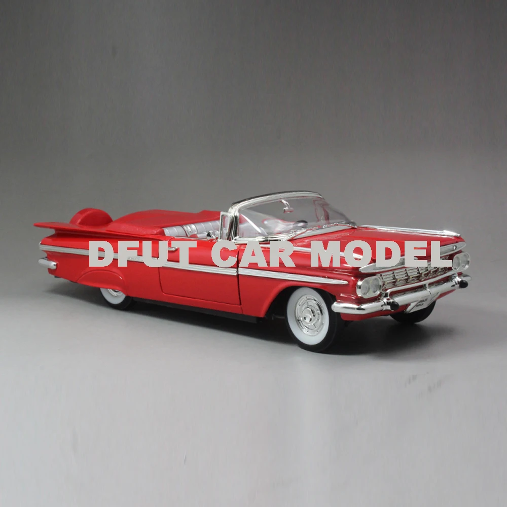 Литой Сплав 1:18 игрушка Impala 1959 модель автомобиля детские игрушечные машинки
