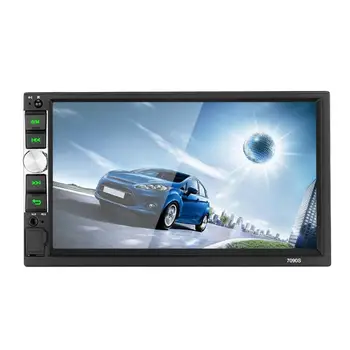 

Hot Sale Car Stereo Multi-function 7090S Double 2 DIN In Dash Car Stereo USB RCA Radio Receiver Bluetooth Head Unit
