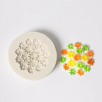 

Flower Silicone Molds Fondant Cake Decorating Tools Craft Cake Candy Chocolate Sugarcraft Ice Pastry Baking Tool Mould