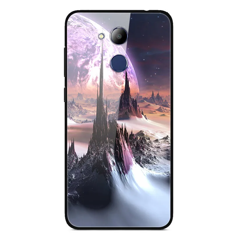 48 Для huawei Honor 6C Pro Чехол 5,2 ''силиконовый бампер стекло жесткая задняя крышка для huawei Honor6C Pro Coque 6CPro 6 c pro Чехол для телефона s - Цвет: 48
