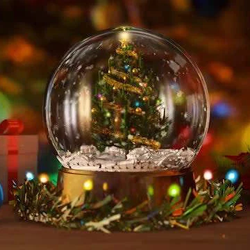 Рождество 5D DIY алмазная живопись магический шар полная дрель квадрат/круглый набор вышивка крестом Стразы мозаика домашний Декор подарок