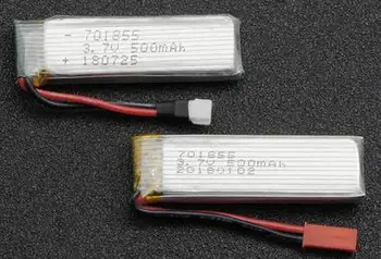 

Free shipping 1pcs 701855 3.7V 500mAh polymer lithium battery li-po rechargeable battery for aircraft drone battery