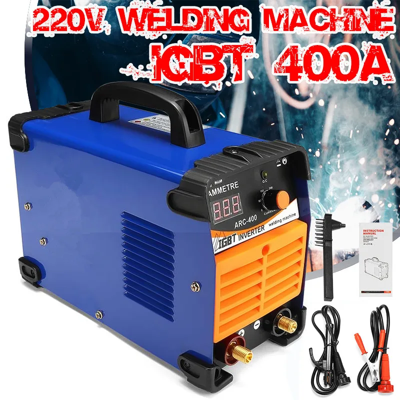 

400A Mini IGBT Inverter Welding Machine MMA ARC-400 Arc Welders 220V With LED Display