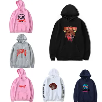 

Juice Wrld Commemorate Hip Hop Rapper Cosplay Costume Hoodie Trendy Style 3D Digital Printing Sweater Adult Clothing