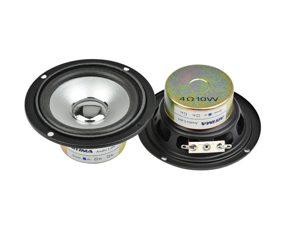 Audio Speakers Bluetooth Speaker Portable Speaker 2PCS 3 Inch 90MM Full Range 4 8 Ohm 10W for HIFI Laptop Home Theater DIY