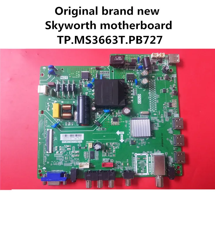 

Free shipping 1PCS The original new Good quality 100% test for Skyworth motherboard TP.MS3663T.PB727