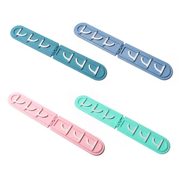 

Clothes Hanger Organizer Space Saving Hanger Multi-function Folding Drying Racks Key Free Punching Hooks Bathroom Accessories