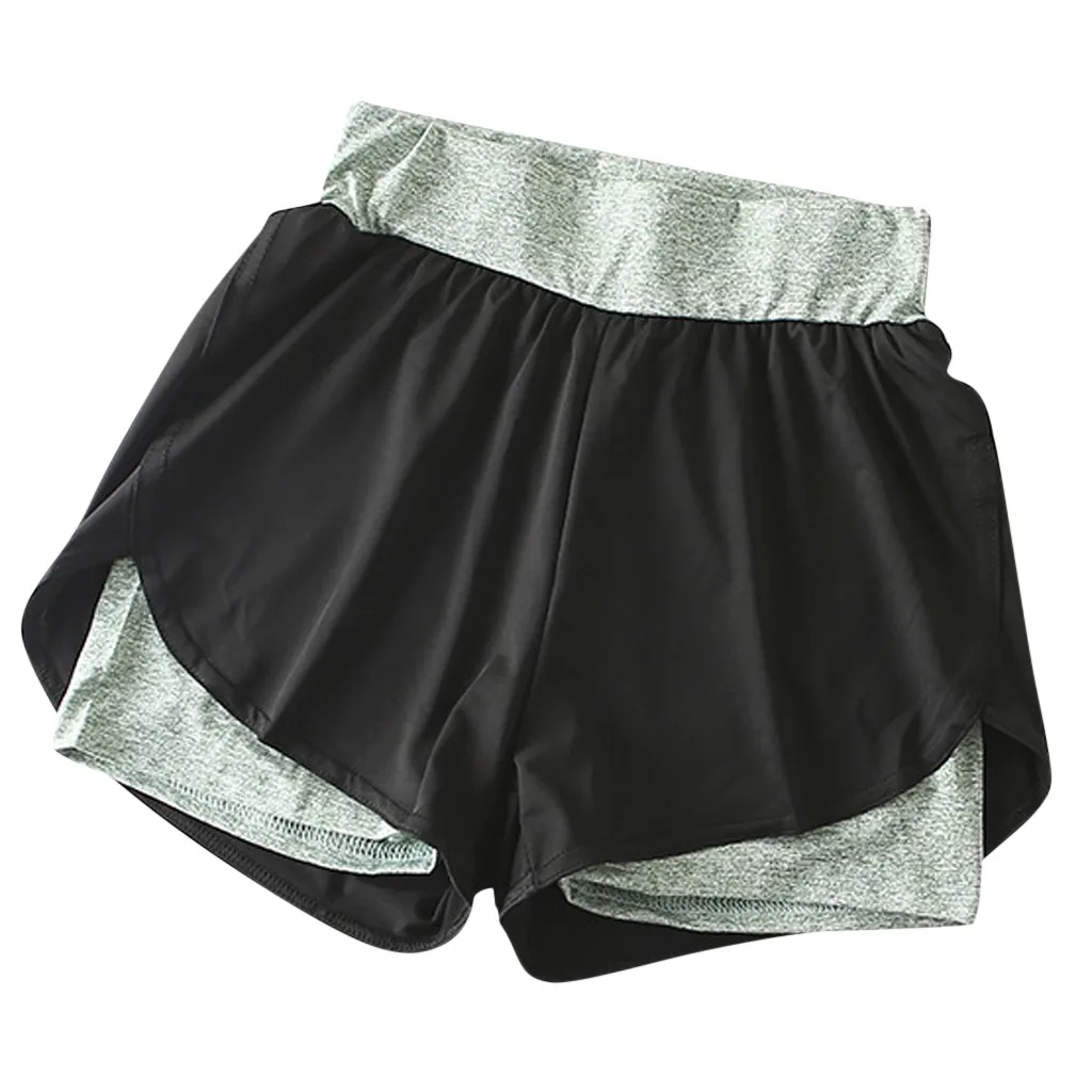 Yoga Shorts Women's Fitness Top Spandex Neon Elastic Running Workout Short Leggings For Ladies Gym Sport Short Pants p