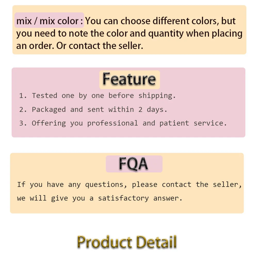 feature and noticce