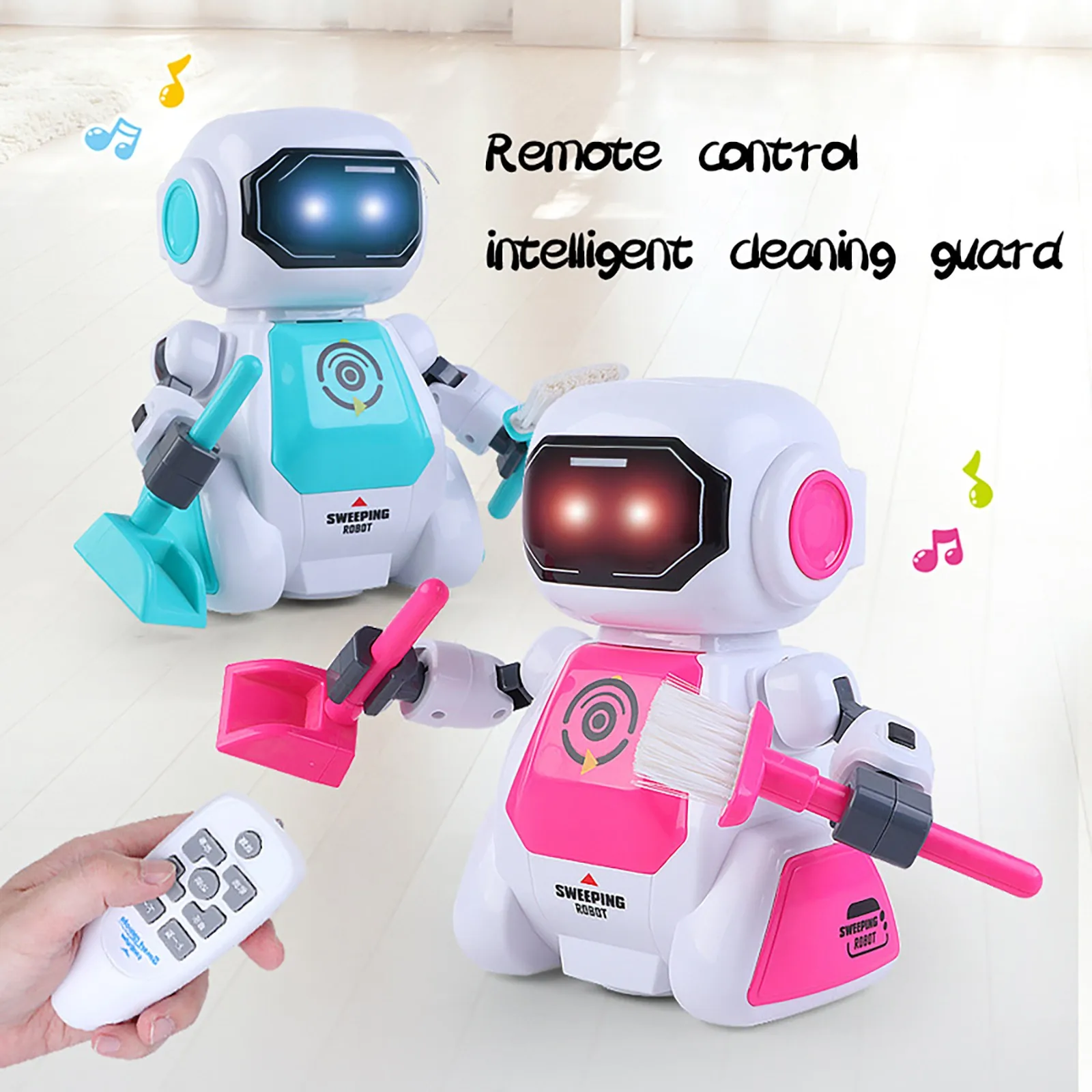 lovely shape Children's Intelligent Remote Control Dancing Robot Puzzle Early Education safe and durable robot for childrens | Игрушки и