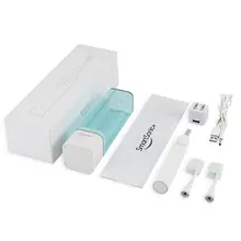 Ультра звуковая энергия электрическая звуковая зубная щетка щетина 15 режимов вибрации Беспроводная зарядка Водонепроницаемая машина для чистки зубов