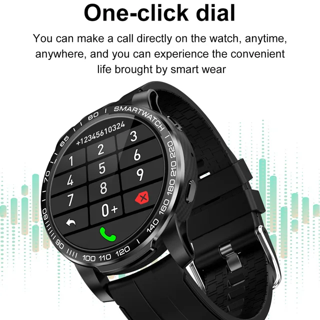 Reloj inteligente LW20 para hombre, Smartwatch deportivo con llamadas, Bluetooth, presión arterial, control del ritmo cardíaco las 24 horas, multimodo 3