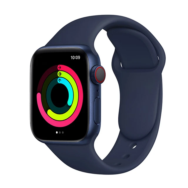 Silicone Strap for Apple Watch Band Series 7 654 321,44/40mm 42/38mm 45/41mm Smartwatch Bracelet Watchband for Apple Watch SE 9