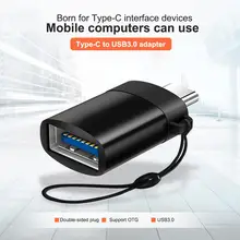 Usb считыватели карт Мини Портативный Высокоскоростной USB 3,0 type-C мужчин и женщин OTG адаптер конвертер передачи данных для samsung s8 s9