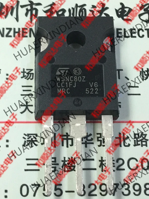 5 шт., новые оригинальные кнопки W9NC80Z STW9NC80Z-247 800V 9.4A