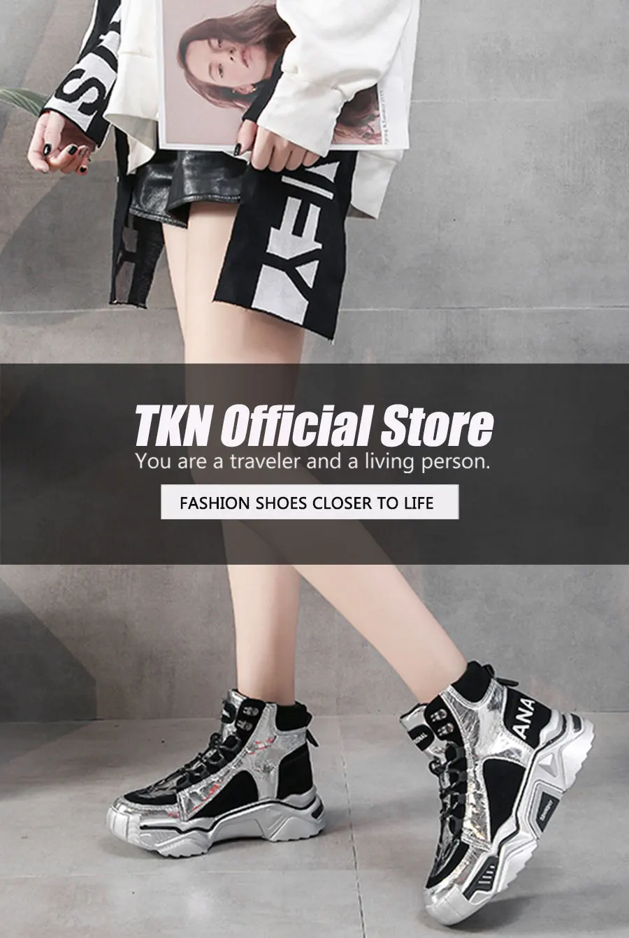 TKN Woman Winter Platform Shoes Female Plus Warm Ankle Boots Women Designer Chunky Casual Sneakers Lace-up Winter Boots 2010