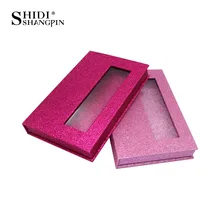 SHIDISHANGPIN ресницы Коробки для 5 пар норковые ресницы сверкающая коробка накладные контейнер для накладных ресниц ресницы коробки оптом искусственные cils