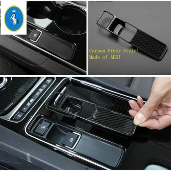 

Yimaautotrims Auto Accessory Electric Handbrake Hand Brake Parking / "P" Stalls Cover Trim For Jaguar XF 2016 2017 2018 2019 ABS