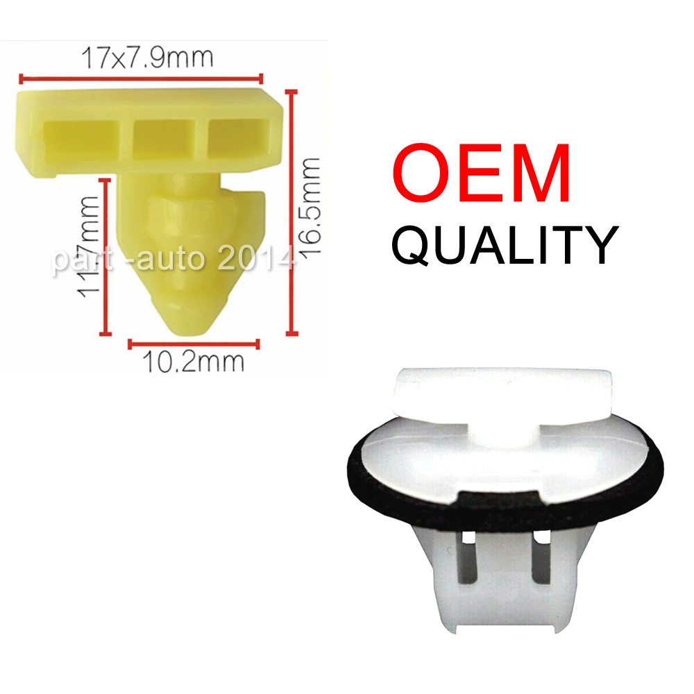 100x-200x-OEM-quality-Exterior-Wheel-Fender-Flare-Molding-Clip-for ...
