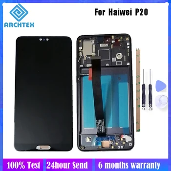 

5.8inch For Huawei P20 EML L29 L22 L09 AL00 LCD Display + Touch Screen with Frame Digitizer Assembly Parts 100% Tested Free Tool