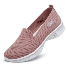 Весенне-осенняя модная дышащая Удобная нескользящая обувь из сетчатого материала легкая женская обувь на плоской подошве с закрытым носком Повседневная обувь mujer