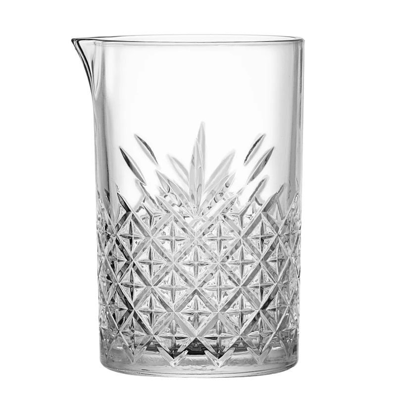 PASABAHCE Professional Bartender Cocktail Mixing Glass Crystal Mixer Carved Design Martini Shaker Makers Barware BAR Accessories