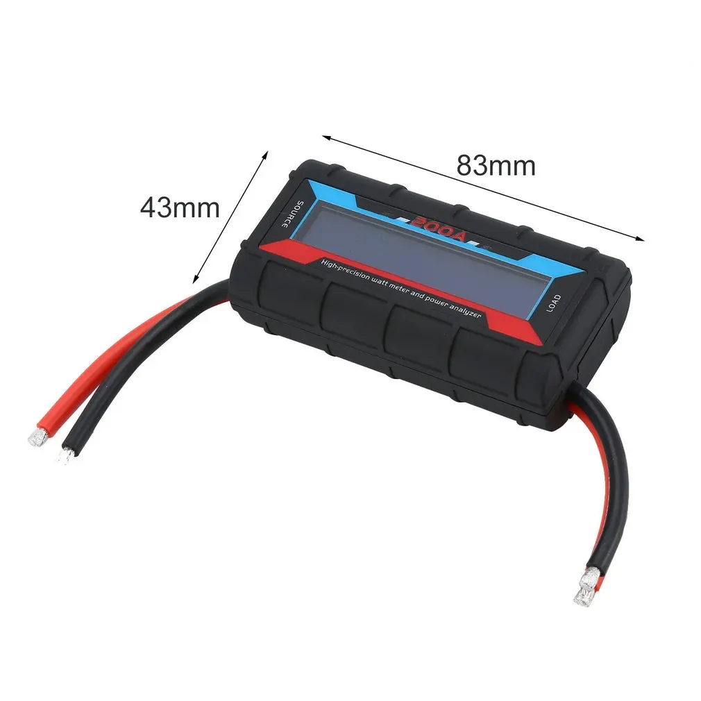 

DC 60V 200A Battery Voltage Balance High Precision Watt Meter Power Analyzer Checker Balancer RC Spare Parts with Backlight