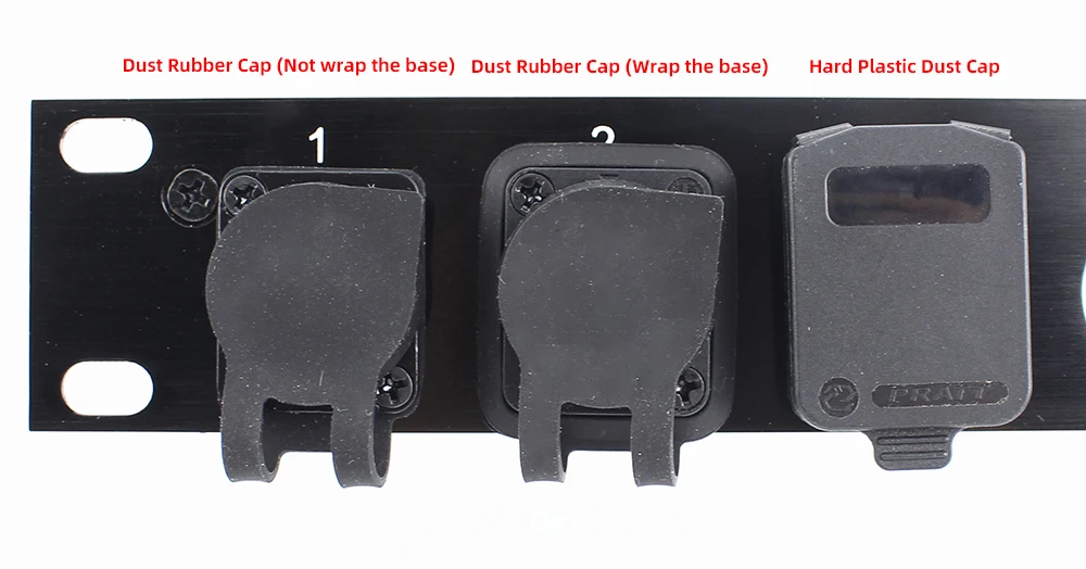 RJ45 Netzwerkanschluss CAT5E CAT6 CAT6A Gigabit 10GE Runde D-Typ Crimp-Dockingbasis CAT3 RJ11 4-polige Telefonsockel – Detail 36