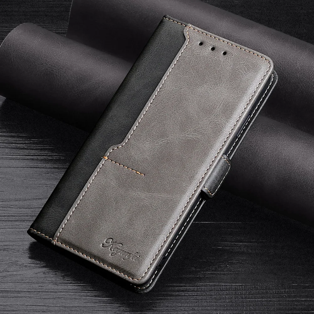 

Business Leather Magnetic Flip Case For UlefOne S8 Pro S7 S10 Pro Power3 P6000 Plus Note 7 8P Mix S Metal 3S Card Slot Cover
