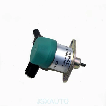 

excavator 12v Flameout solenoid valve for Kubota 17208 Engine flameout switch Excavator Accessories for DAEWOO OOSAN DX70