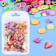 

10g Fruit Slice Polymer Clay Slime Filling Cake Resin Epoxy Mold Filler for Resin DIY Making Craft Raw Material Nail Art Decor