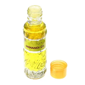 

1PC 6ml India Henna Heiner Oil Body Paint Heidi Oil Color Extended Tool Tattoo Paste Hold Time Borwn Tattoo Paste Cream Body Art