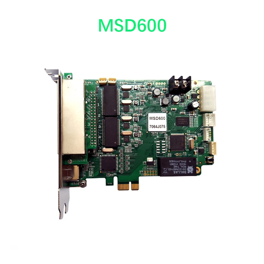Высокое обновление nova отправка карты msd300 msd600 контроллер видеокарты арендный светодиодный дисплей rv336 rv366 mctrl300