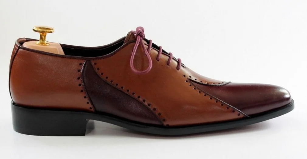 Men Pu Leather Shoes Lace Up Casual Shoes Dress Shoes Brogue Shoes Spring Ankle Boots Vintage Classic Male Casual YK048