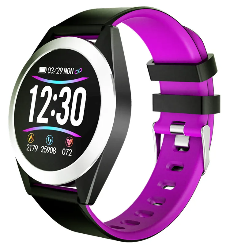 BINSSAW smart Sports watch Bluetooth fitness Bracelet Heart rate blood pressure IP68waterproof Multi-function Smartwatch for IOS
