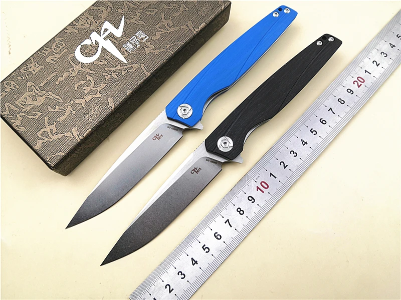 D2 складной нож CH3007 G10 Ручка D2 лезвие шарикоподшипник Флиппер Открытый/кемпинг нож Охота/Туризм/Рыбалка/EDC нож инструмент