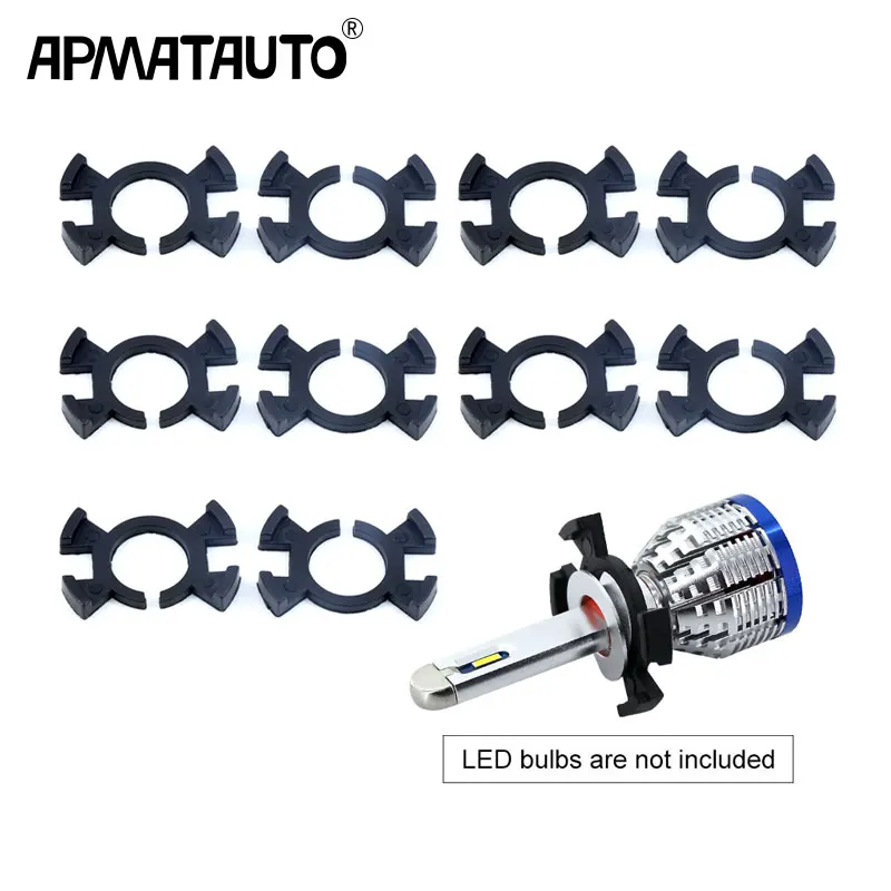 10pcs H1 LED Headlight Bulbs Holder Adapter Base Retainer For Honda Prelude CR-V Odyssey Acura RSX ect | Автомобили и мотоциклы