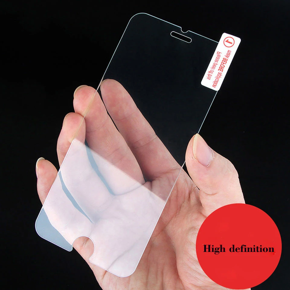 100Pcs/Lot HD Tempered Glass For iPhone 12 11 13 14 15 Pro Max  XR X XS MAX 6 7 8 Glass Explosion-Proof Screen Protector Film