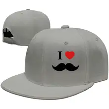 I Love Beards, унисекс, плоская кепка в стиле хип-хоп, хорошая бейсболка, 8 цветов