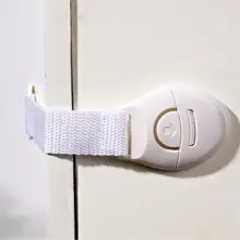 10 шт./партия Безопасность детей малышей Уход за пластиковыми замками ящик двери шкафа шкаф туалет безопасности блокировочные ремни младенческой защиты ребенка