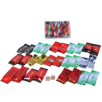 

15 Different Flavors Tea Chinese Tea Includes Milk Oolong Puer Tea Herbal Flower Black Green Tea 150g