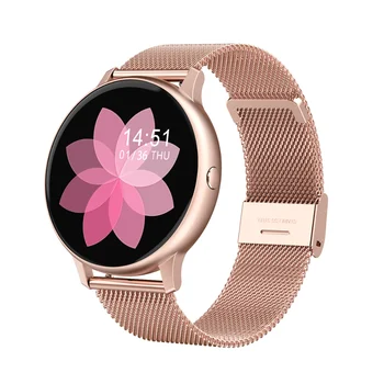 

2020 Full Touch Smart Watch Women Waterproof Bracelet ECG Heart Rate Monitor Sleep Monitoring Smartwatch Men for IOS Android