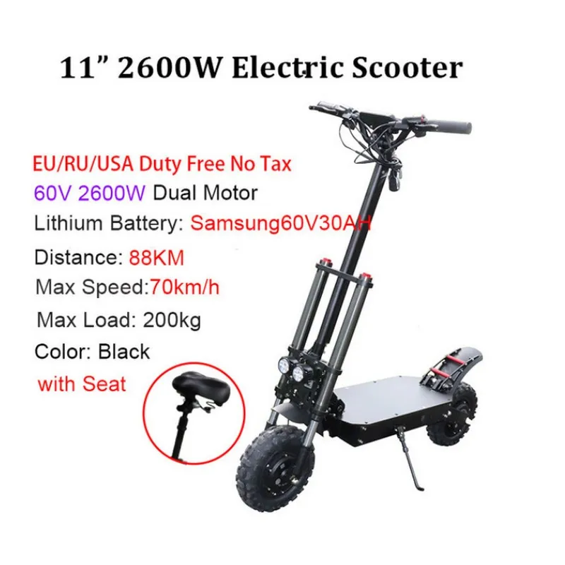 With Seat Trotinette electrique adulte литиевая батарея monopatin E скутер мощный электрический скейтборд для взрослых patinete Electronic adulto - Цвет: With Seat