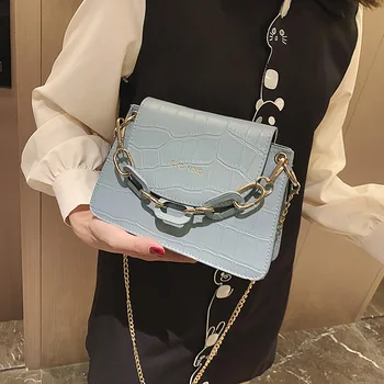 

women bag PU purse shoulder bag designer Flap Chains lines Fashion shoulder bag Korean ladylike kawaii bag purses and handbags