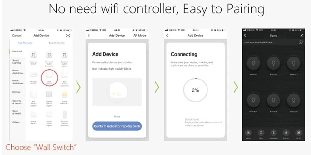 Wifi умный сенсорный светильник, настенный выключатель, прерыватель, стеклянная панель, 8 банд, 147*86 мм, приложение Tuya Smart Life, совместимо с Alexa Google Home