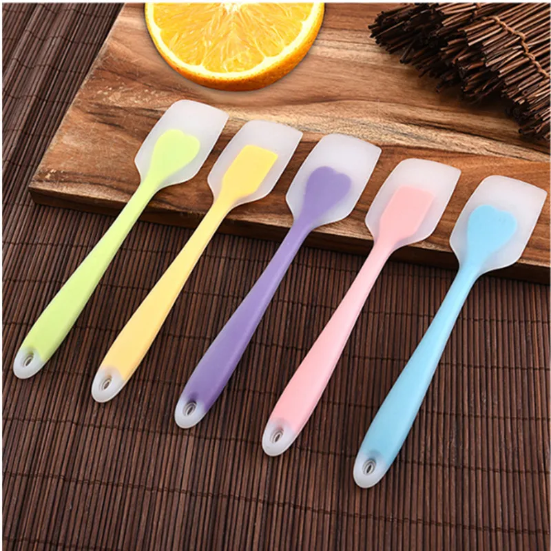Kitchen Accessories Silicone Cake Butter Blender Cream Mixture Spatula Scraper Cake Spatula Baking Tools Kitchen Utensils Baking