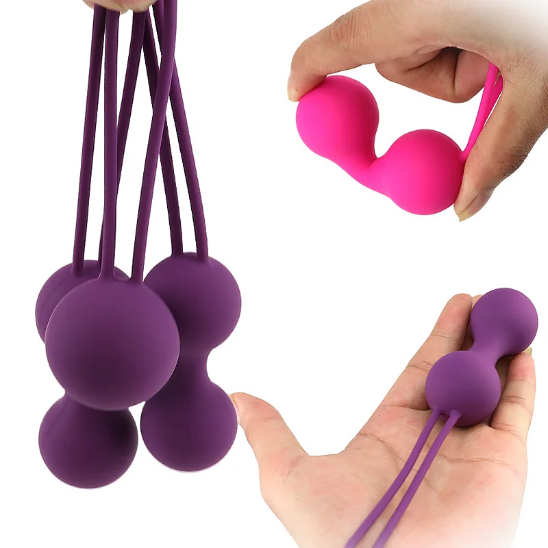 sex toys For Women Waterproof 4 Balls vaginal balls Magic kegel exercises Female Silicone Koro Kegel geisha Ball Dumbbe exercise