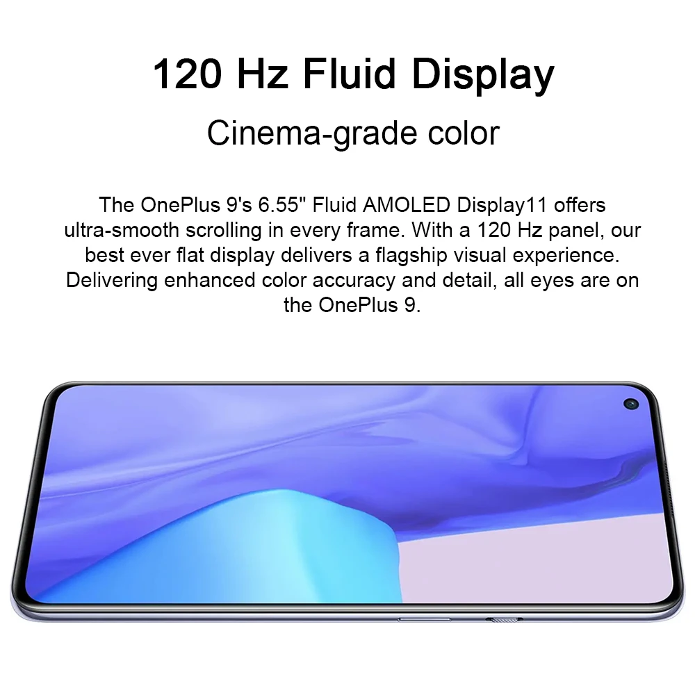 OnePlus 9 5G Global Version Snapdragon 888 8GB 128GB 6.5‘’ 120Hz Fluid AMOLED Display Hasselblad Camera OnePlus Official Store images - 6