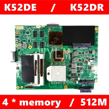 

K52DE Mainboard For ASUS K52DY A52D K52DE K52D X52D K52DR laptop Motherboard K52DR motherboard 100%Tested free shipping