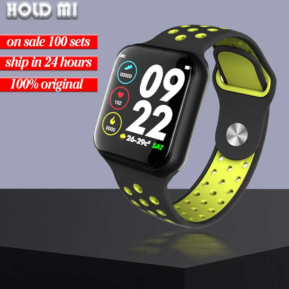 

IP68 waterproof F8 Bluetooth Smart watch Heart Rate Monitor Smart Watch 1.3inch Screen Steps Distance Calories Sports smartWatch